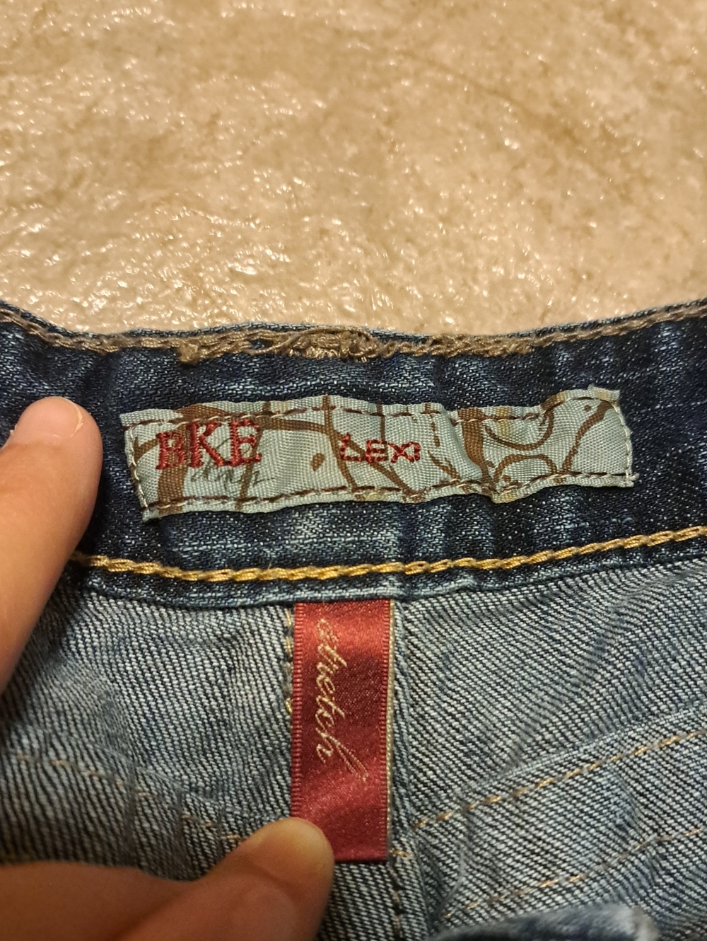 BKE Women's Dark Blue Cropped Ankle Jeans. Size 26 Lexi. - Picture 9 of 13